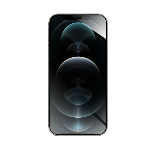 Niepękające szkło hybrydowe Forcell Flexible 5D z czarną ramką do iPhone XS Max / iPhone 11 Pro Max
