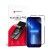 Niepękające szkło hybrydowe Forcell Flexible 5D z czarną ramką do iPhone 13 Pro Max / iPhone 14 Plus