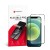 Niepękające szkło hybrydowe Forcell Flexible 5D z czarną ramką do iPhone 12 / iPhone 12 Pro