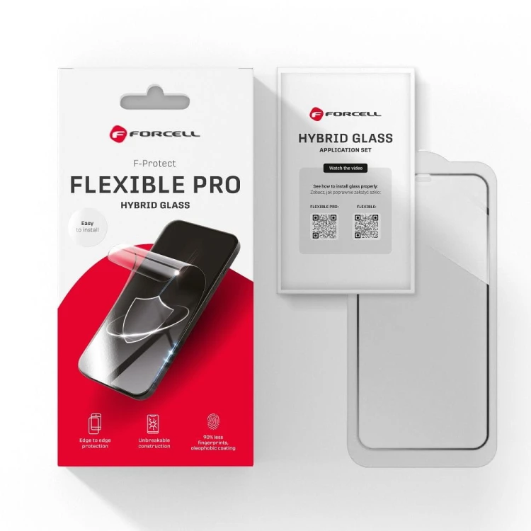 Niepękające szkło hybrydowe Forcell Flexible Nano Glass do iPhone  Air