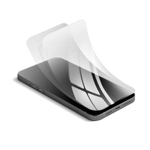 Niepękające szkło hybrydowe Forcell Flexible Nano Glass do iPhone 12 Pro Max