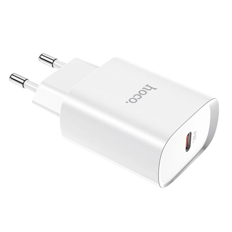 Szybka ładowarka sieciowa Hoco N14 USB-C Power Delivery 20W – białEkspresowe ładowanie z technologią Power Delivery Ładowarka sieciowa Hoco N14 to nowoczesne rozwiązanie dla osób, które cenią swój czas. Dzięki obsłudze protokołu PD 20W (Pow