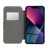 Etui z klapką do iPhone 11 Razor Book Karbonowe Czarne