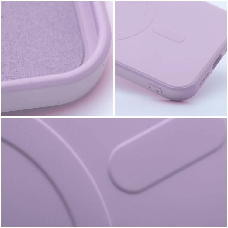 Etui do iPhone 11 Silicone Mag Cover MagSafe Różowe Silikonowe