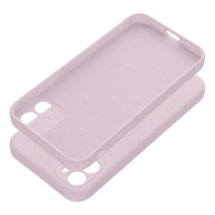 Etui do iPhone 11 Silicone Mag Cover MagSafe Różowe Silikonowe