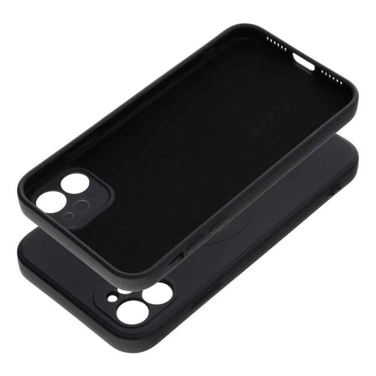 Etui do iPhone 11 Silicone Mag Cover MagSafe Czarne Silikonowe