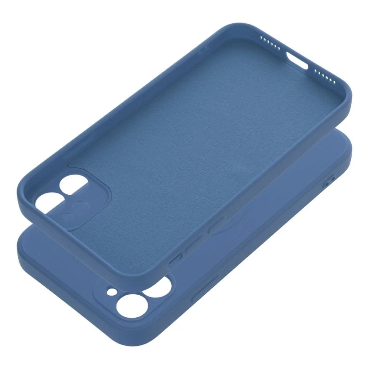 Etui do iPhone 11 Silicone Mag Cover MagSafe Niebieskie Silikonowe