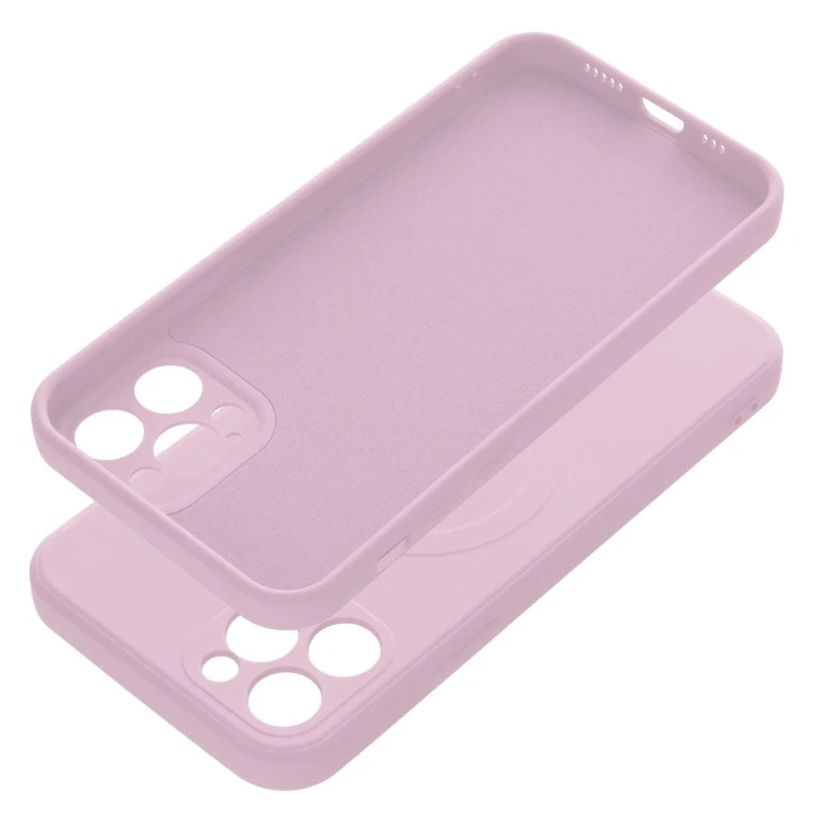 Etui do iPhone 11 Pro Silicone Mag Cover MagSafe Różowe Silikonowe