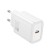 Szybka ładowarka sieciowa Hoco N62 USB-C Power Delivery 30W – biała