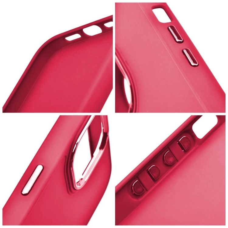 Etui do iPhone 11 Frame Magenta Matowe z Ramką PC