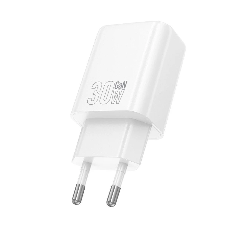 Szybka ładowarka sieciowa Hoco N62 USB-C Power Delivery 30W – biała
