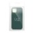 Etui do iPhone 11 Frame Zielone Matowe z Ramką PC
