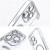 Etui do iPhone 11 Electro Mag Cover MagSafe Srebrne Transparentne