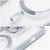 Etui do iPhone 11 Electro Mag Cover MagSafe Srebrne Transparentne