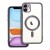 Etui do iPhone 11 Electro Mag Cover MagSafe Czarne Transparentne
