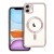 Etui do iPhone 11 Electro Mag Cover MagSafe Złoty Róż Transparentne