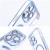 Etui do iPhone 11 Pro Electro Mag Cover MagSafe Niebieskie Transparentne
