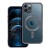 Etui do iPhone 11 Pro Electro Mag Cover MagSafe Czarne Transparentne