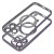 Etui do iPhone 11 Pro Electro Mag Cover MagSafe Czarne Transparentne