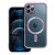 Etui do iPhone 11 Pro Electro Mag Cover MagSafe Fioletowe Transparentne