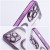 Etui do iPhone 11 Pro Electro Mag Cover MagSafe Fioletowe Transparentne