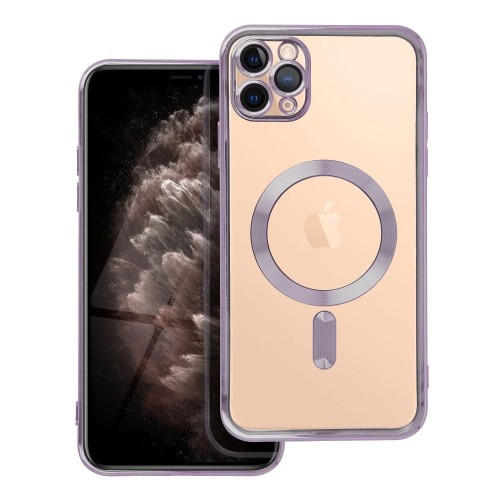 Etui do iPhone 11 Pro Max Electro Mag Cover MagSafe Fioletowe