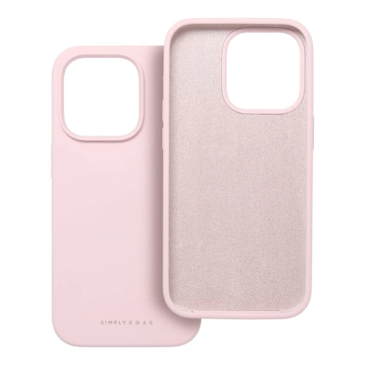 Silikonowe Etui do iPhone 11 ROAR Cloud Skin Jasnoróżowe