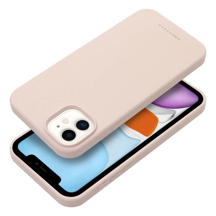 Silikonowe Etui do iPhone 11 ROAR Cloud Skin Jasnoróżowe
