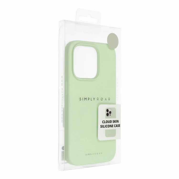 Silikonowe Etui do iPhone 11 ROAR Cloud Skin Jasnozielone