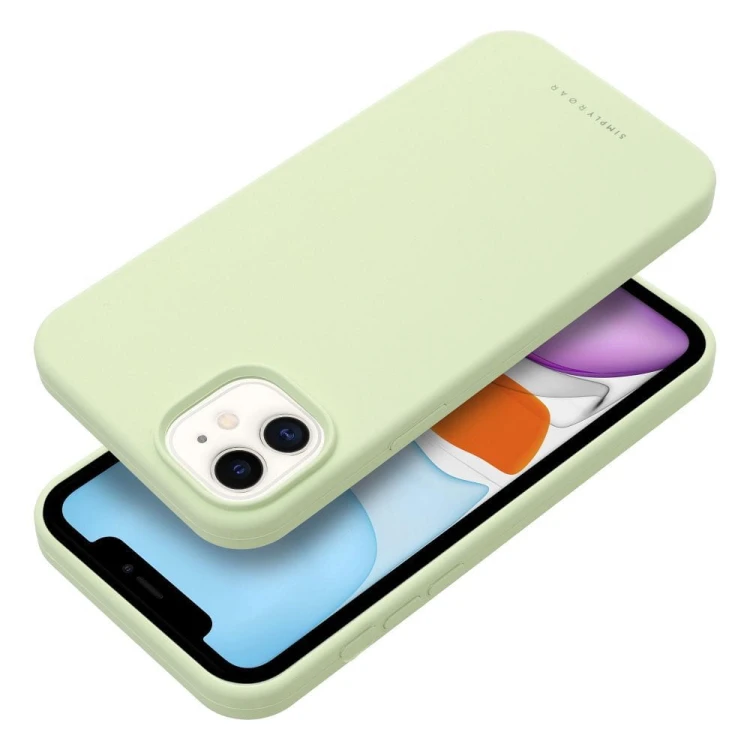 Silikonowe Etui do iPhone 11 ROAR Cloud Skin Jasnozielone