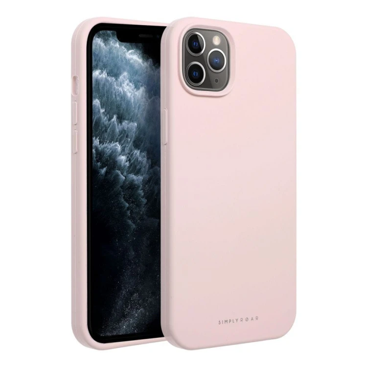 Silikonowe Etui do iPhone 11 Pro ROAR Cloud Skin Jasnoróżowe