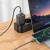 Szybka ładowarka sieciowa Hoco N61 20W (USB-C PD + USB-A QC 3.0) + kabel USB-C do USB-C 60W 1m – czarna