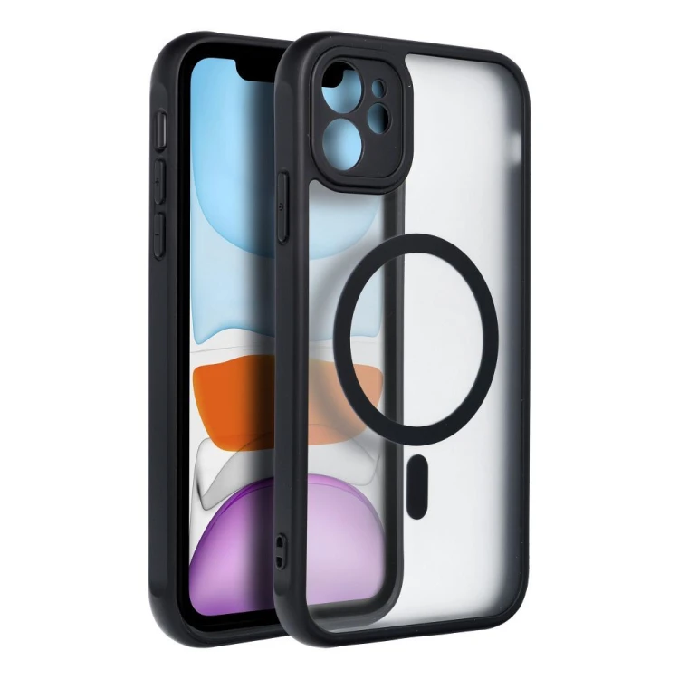 Etui do iPhone 11 Full Matte Mag Cover MagSafe Czarne