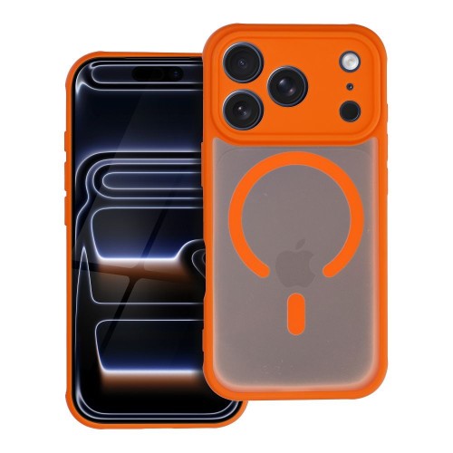 Etui do iPhone 11 Full Matte Mag Cover MagSafe Pomarańczowe