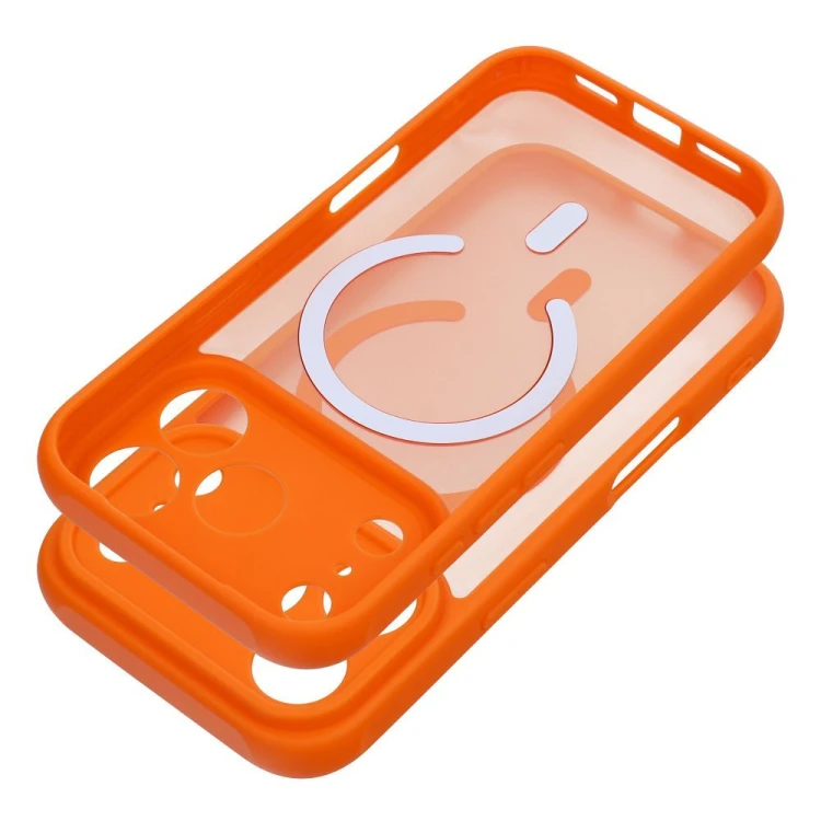 Etui do iPhone 11 Full Matte Mag Cover MagSafe Pomarańczowe