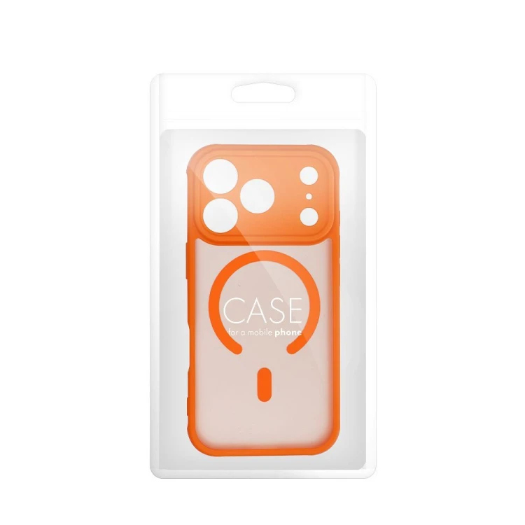 Etui do iPhone 11 Full Matte Mag Cover MagSafe Pomarańczowe