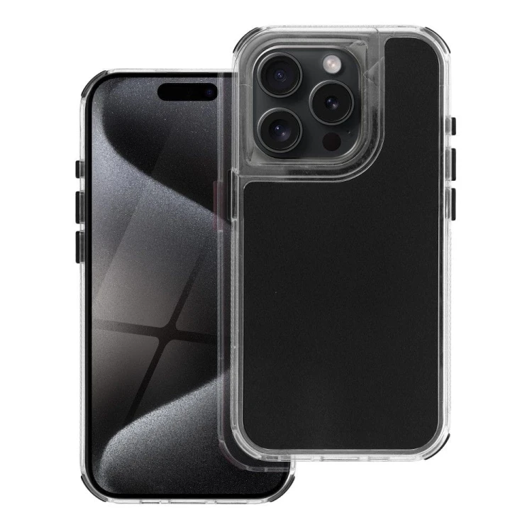 Etui do iPhone 11 Matrix Wielowarstwowe Czarne
