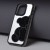 Etui do iPhone 11 Teddy Bear Brokatowe Czarne z Misiem