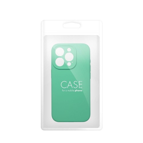 Etui do iPhone 11 Silicone 2mm Silikonowe Miętowe z Mikrofibrą