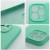 Etui do iPhone 11 Silicone 2mm Silikonowe Miętowe z Mikrofibrą