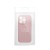 Etui do iPhone 11 Silicone 2mm Silikonowe Pudrowy Róż z Mikrofibrą