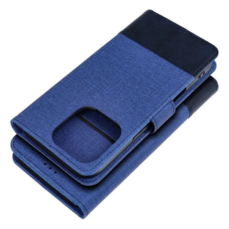 Etui z klapką do iPhone 11 Gomma Book Portfelowe Niebieskie