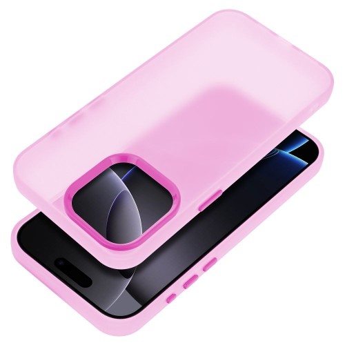 Etui do iPhone 11 Sappy Matowe Hybrydowe Różowe