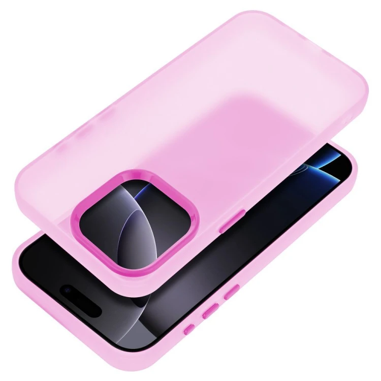 Etui do iPhone 11 Sappy Matowe Hybrydowe Różowe