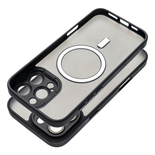 Etui do iPhone 11 Variete Mag Cover MagSafe Czarne ze Szkiełkami
