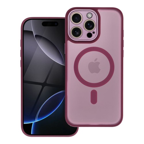 Etui do iPhone 11 Variete Mag Cover MagSafe Fioletowe ze Szkiełkami