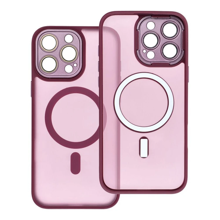 Etui do iPhone 11 Variete Mag Cover MagSafe Fioletowe ze Szkiełkami