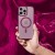 Etui do iPhone 11 Variete Mag Cover MagSafe Fioletowe ze Szkiełkami