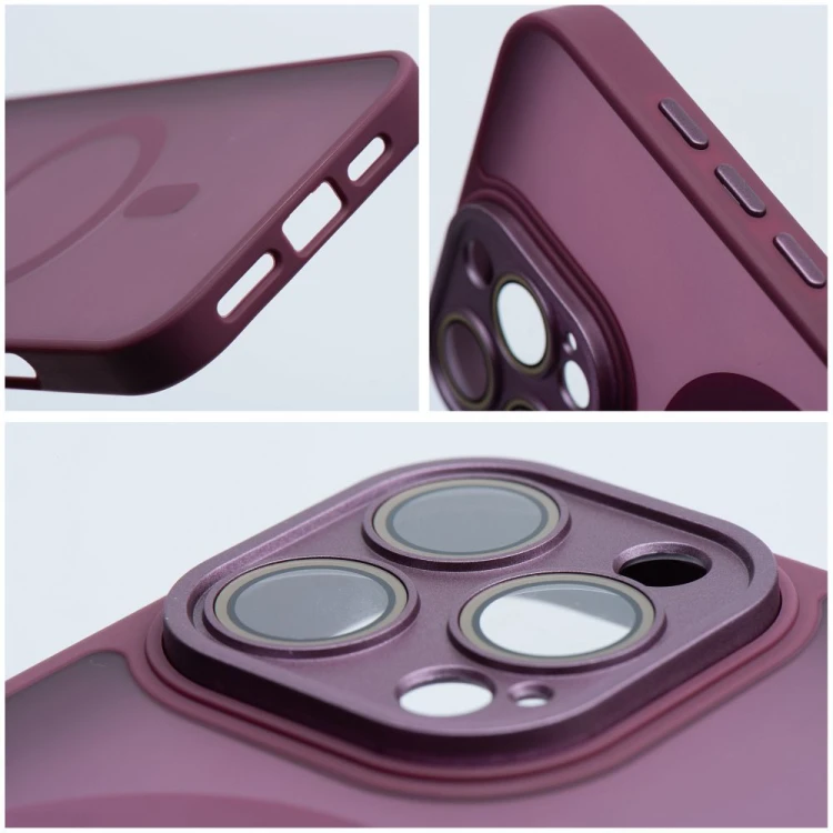 Etui do iPhone 11 Variete Mag Cover MagSafe Fioletowe ze Szkiełkami