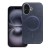 Etui do iPhone 11 Gentleman Mag Cover MagSafe Granatowe Skóra